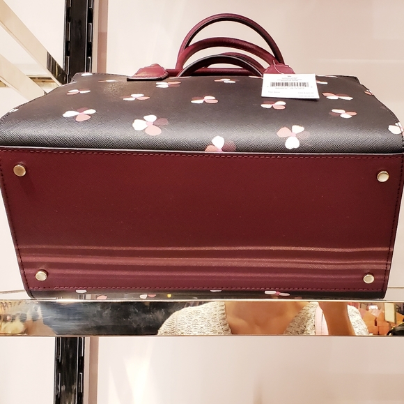 KATE SPADE MEDIUM CAMERON DUSK BUDS DISTY SATCHEL - Picture 4 of 7